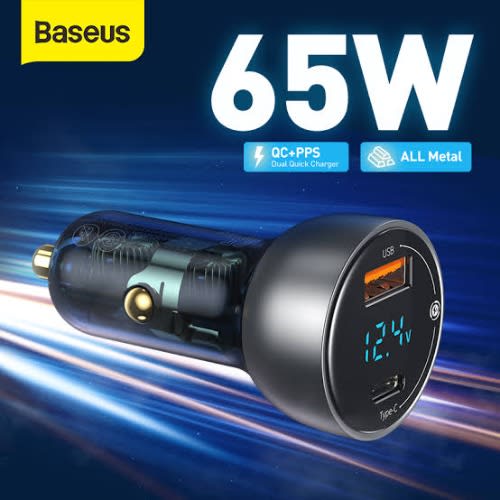 65w Car Charger Usb 20w Pd Typec To Type C Charger Cable