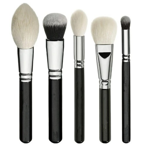 15 Pieces Professional Makeup Brushes Brush Set - Black