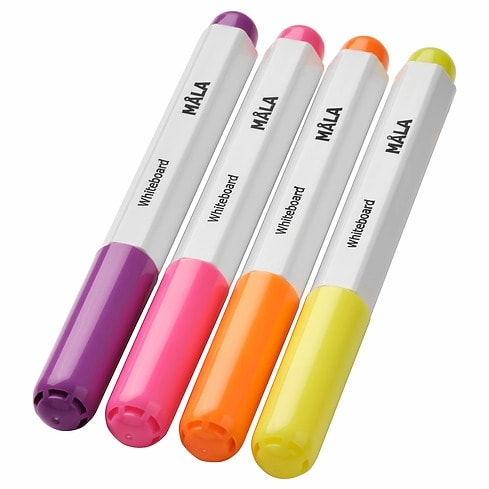 MAla Whiteboard Pen -Mixed Colours