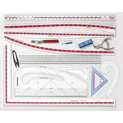 Isomars French Curve - Set Of 14