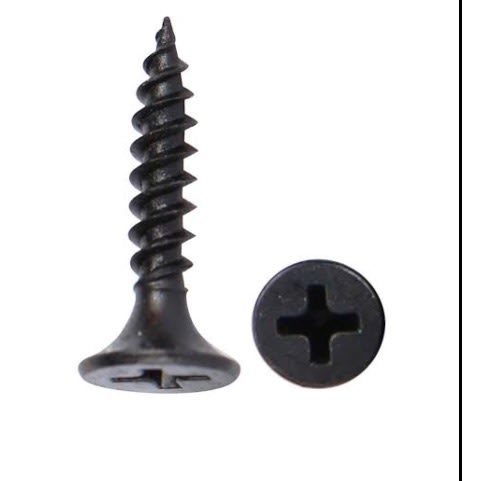 Drywill Screw Thread With Philip Bugle Head - Black - 2”x6 - 500pcs