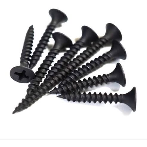 Drywill Screw Thread With Philip Bugle Head - Black - 2”x6 - 500pcs