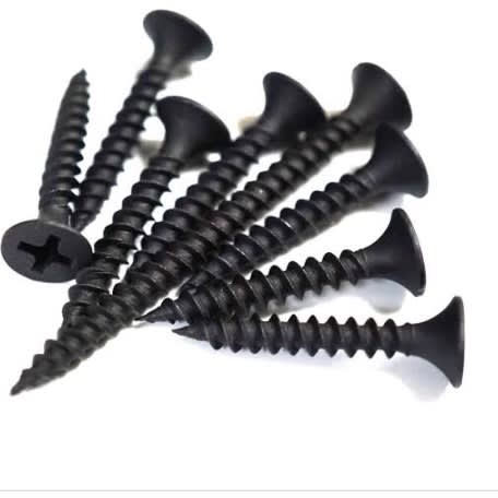 Drywill Screw Thread With Philip Bugle Head 3/4” X 6 - 500 Pcs - Black
