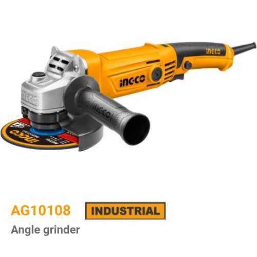 Ingco Angle Grinder -1010w -125mm - Ag10108