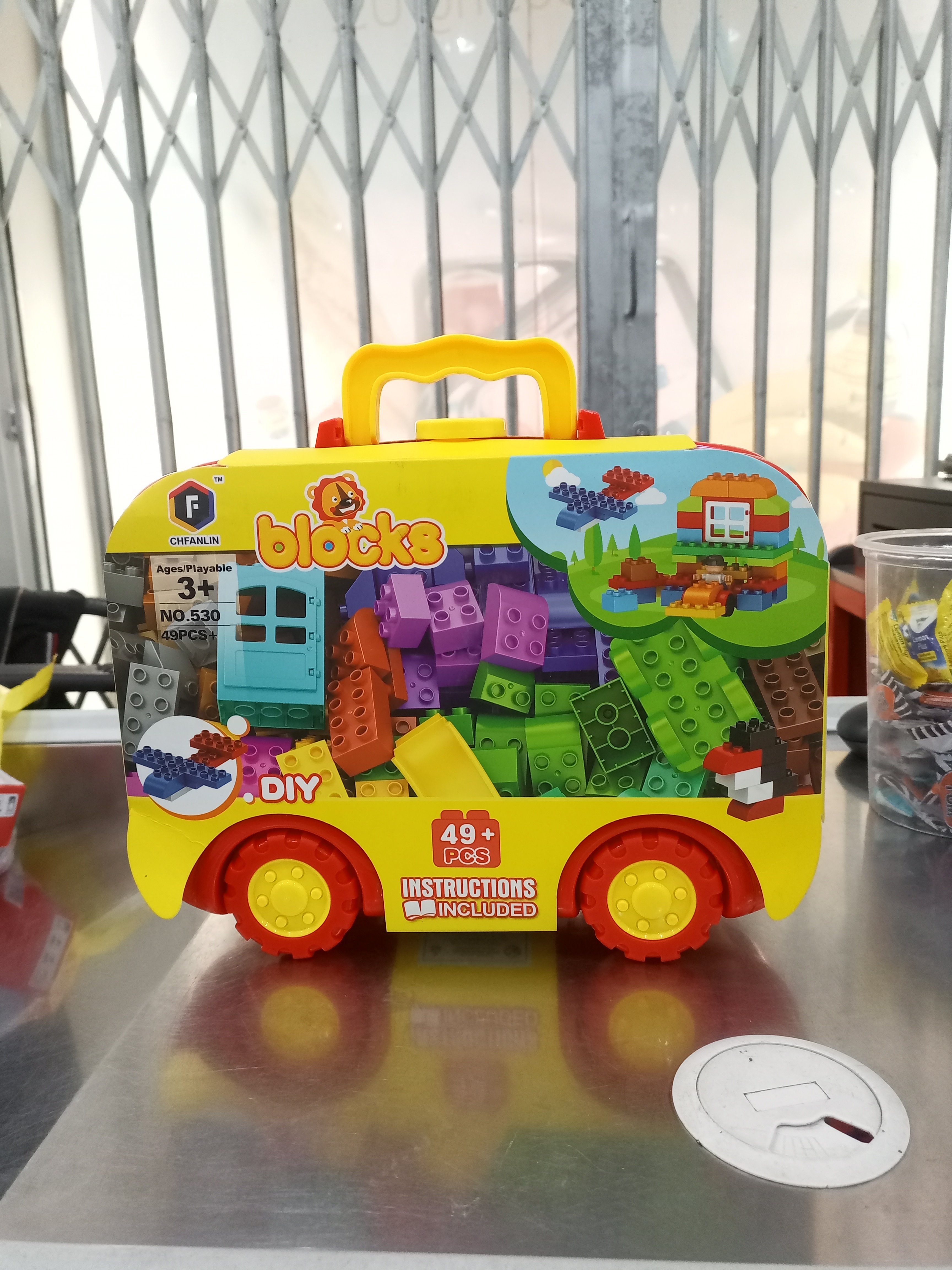 Toy-49Pcs DIY Box Wheel