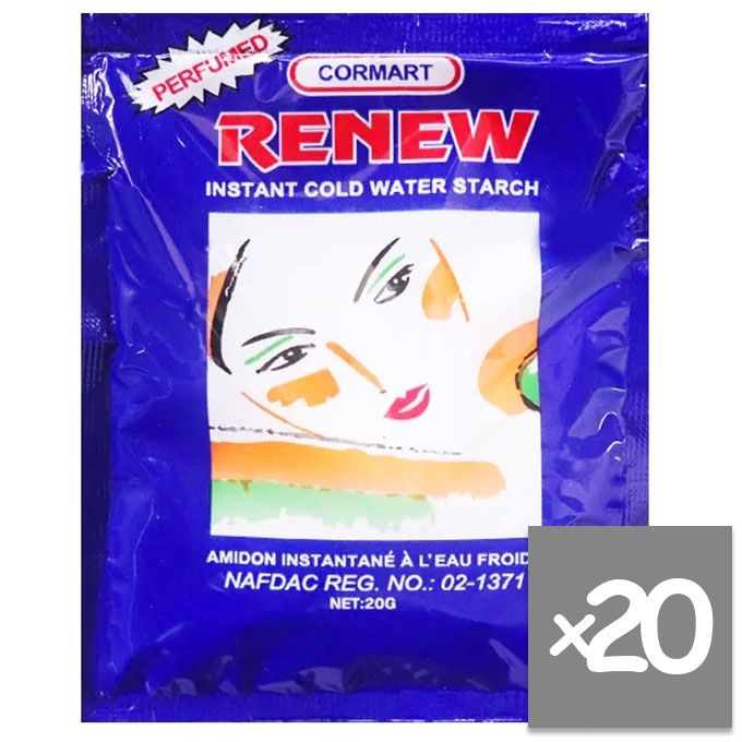 Cold Water Fabric Starch (Sachet) x 20