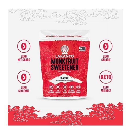 Monkfruit Sweetener  Classic White 8.29oz 235 G