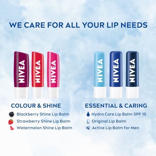 Blackberry Shine Lip Balm For Women - 4.8g (Pack Of 3)