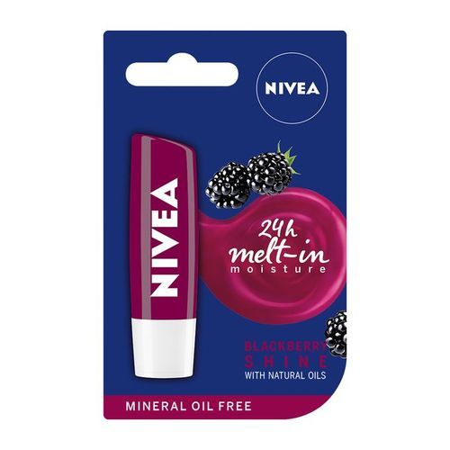 Blackberry Shine Lip Balm For Women - 4.8g (Pack Of 3)
