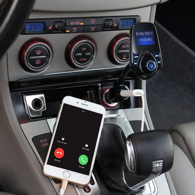 T11 Multifunction Wireless Car MP3 Player Bluetooth FM Transmitter