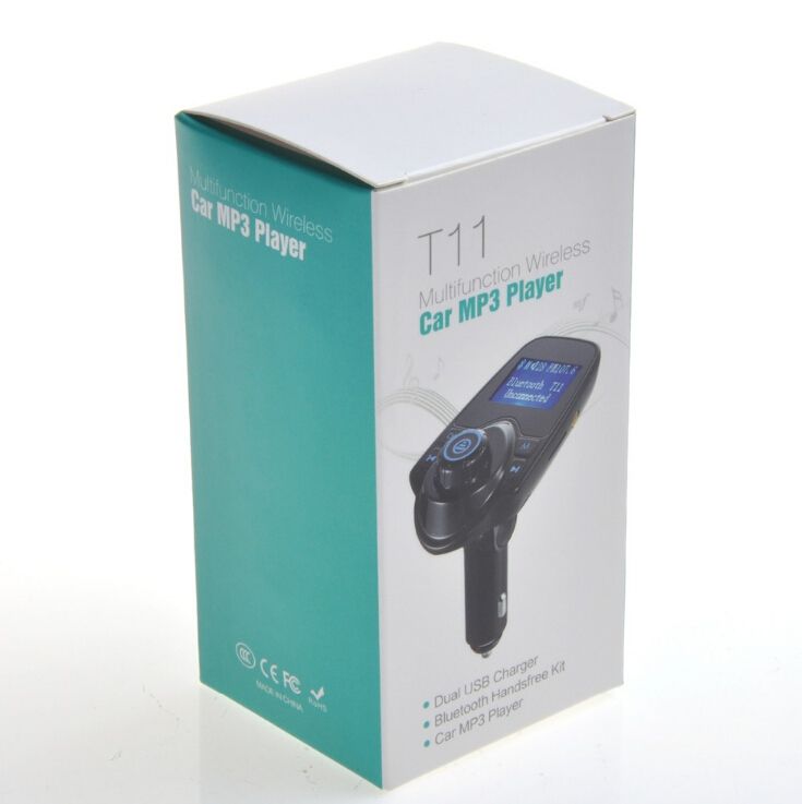 T11 Multifunction Wireless Car MP3 Player Bluetooth FM Transmitter