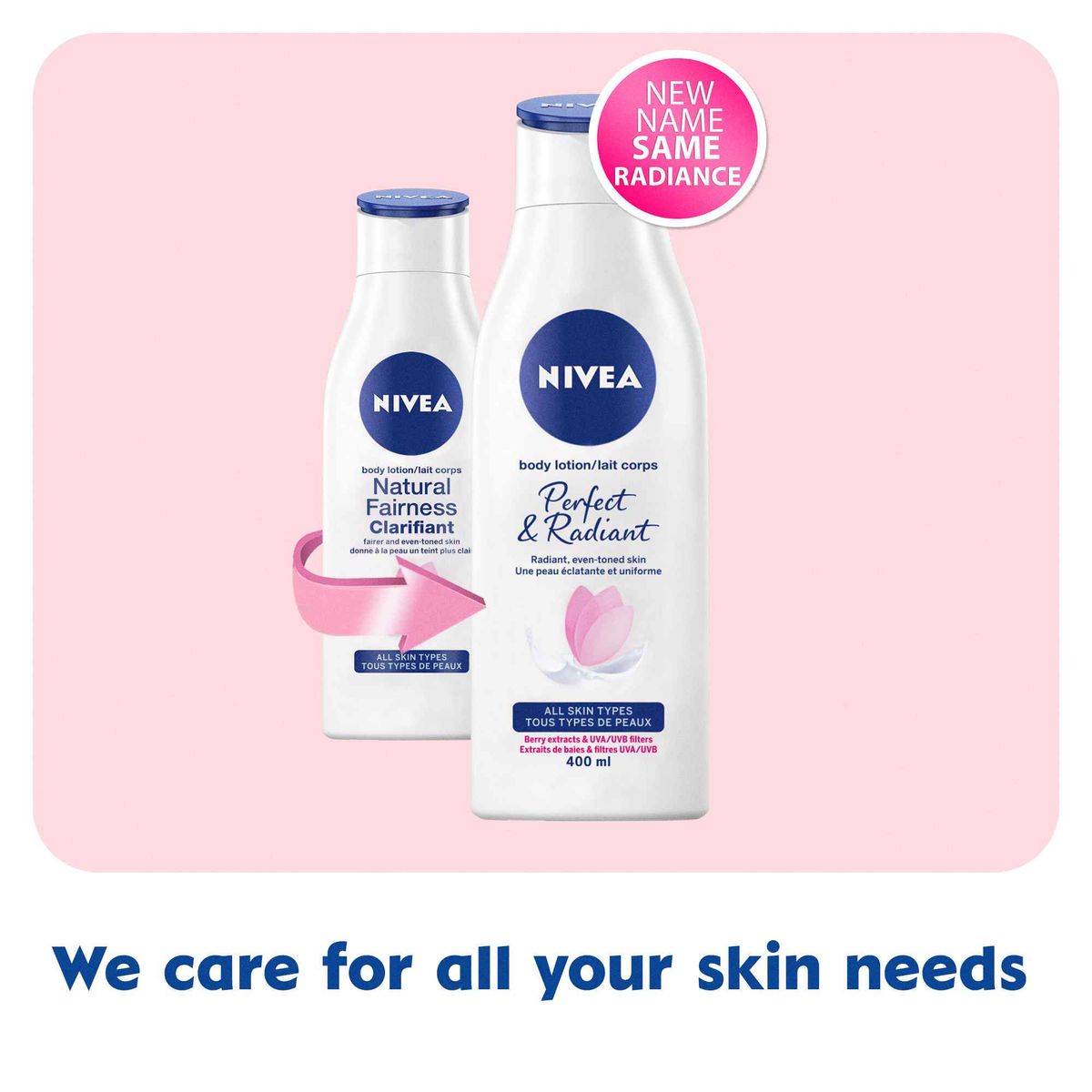 Perfect & Radiant Body Lotion For Women - 400ml (Pack Of 2)