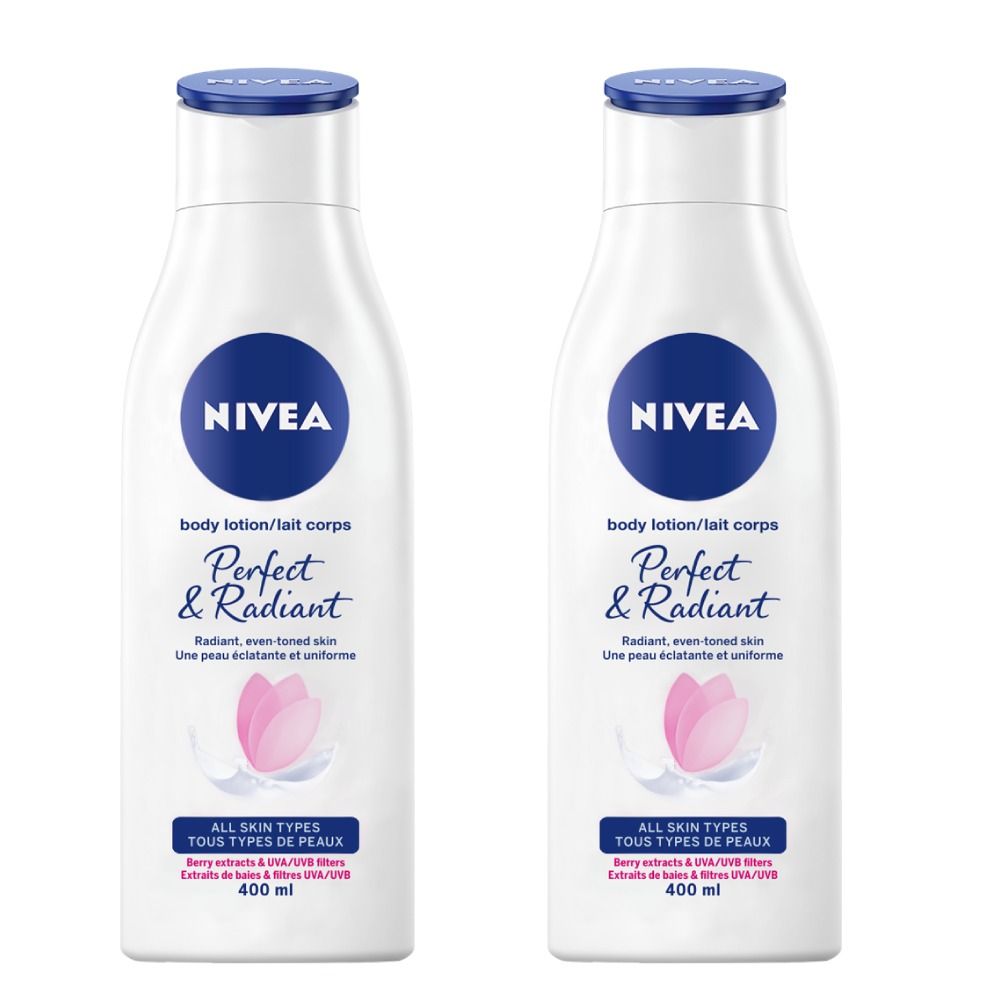 Perfect & Radiant Body Lotion For Women - 400ml (Pack Of 2)