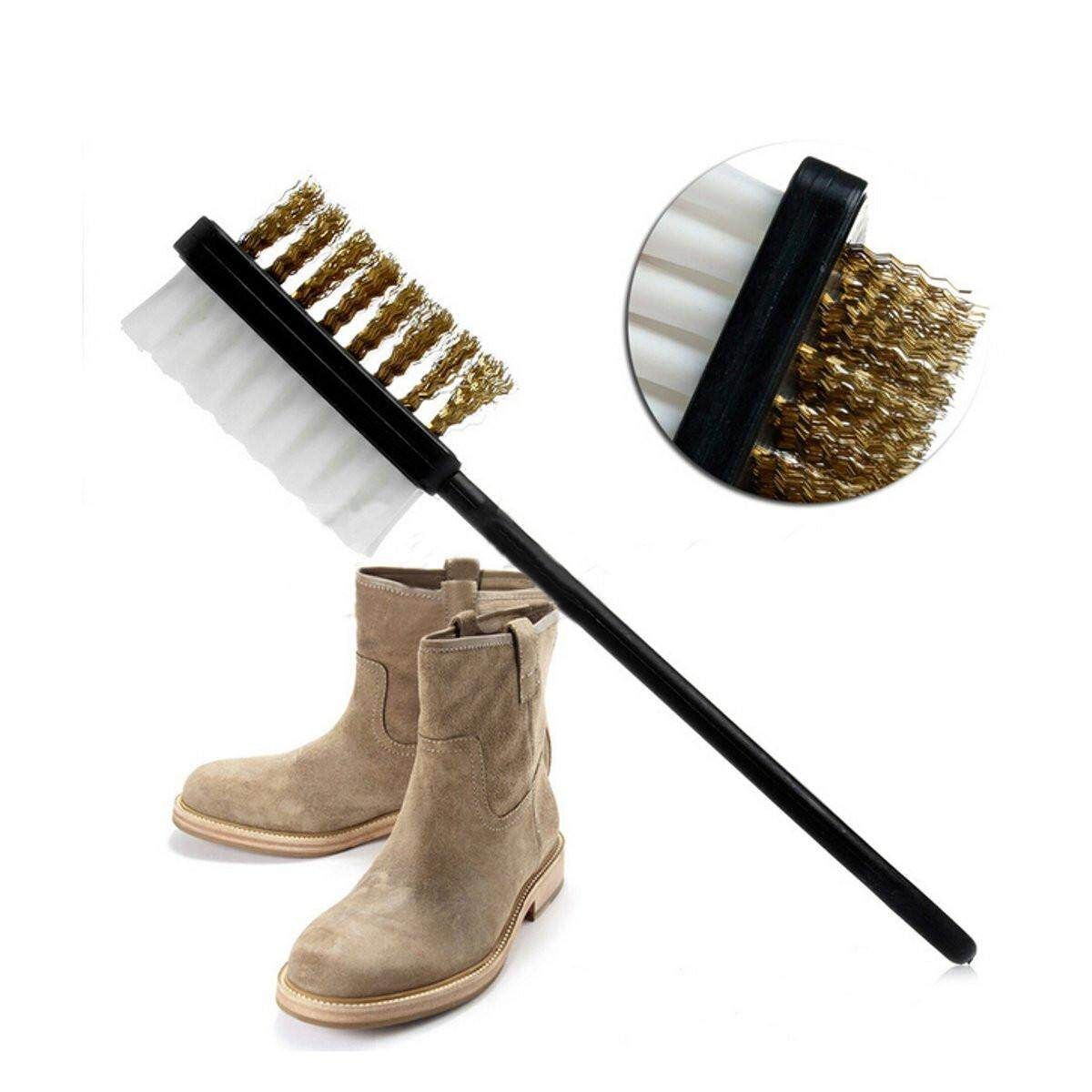 Cleaning Brush + Free Rubber Eraser Set Suede Nubuck Shoes Boot Cleaner Cleaning