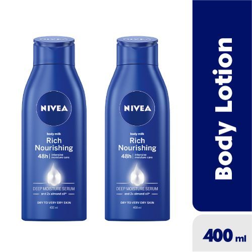 Rich Nourishing Body Lotion For Women- 400ml (Pack Of 2)