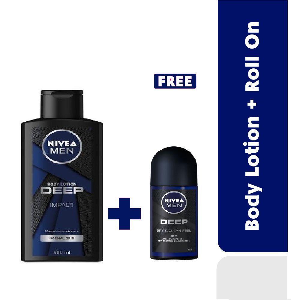 Deep Impact Body Lotion 400ml + 50ml Roll-on