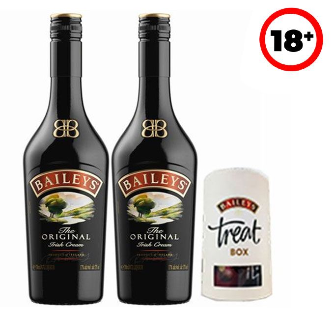 Original 70cl x 2 + Chocolate Treat Box