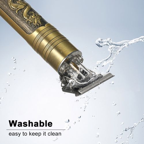 Dragon Monster Rechargeable Metal Hair Clipper Gold