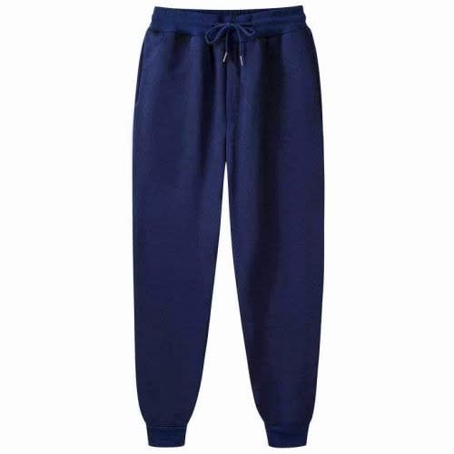 2-in-1 Thick Joggers Pant  - Navy Blue & Black