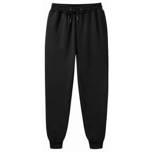 2-in-1 Thick Joggers Pant  - Navy Blue & Black