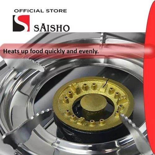 Steel Table Top Three Burner Gas Stove (S-307)