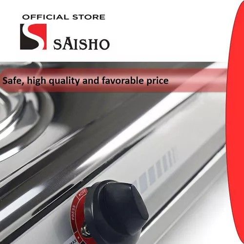 Steel Table Top Three Burner Gas Stove (S-307)