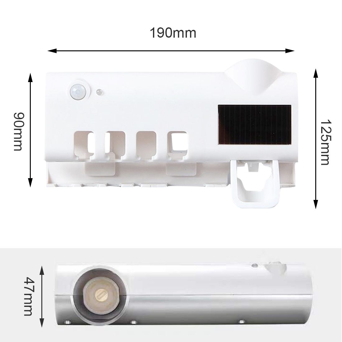 Toothbrush Holders And  Automatic Toothpaste Dispenser