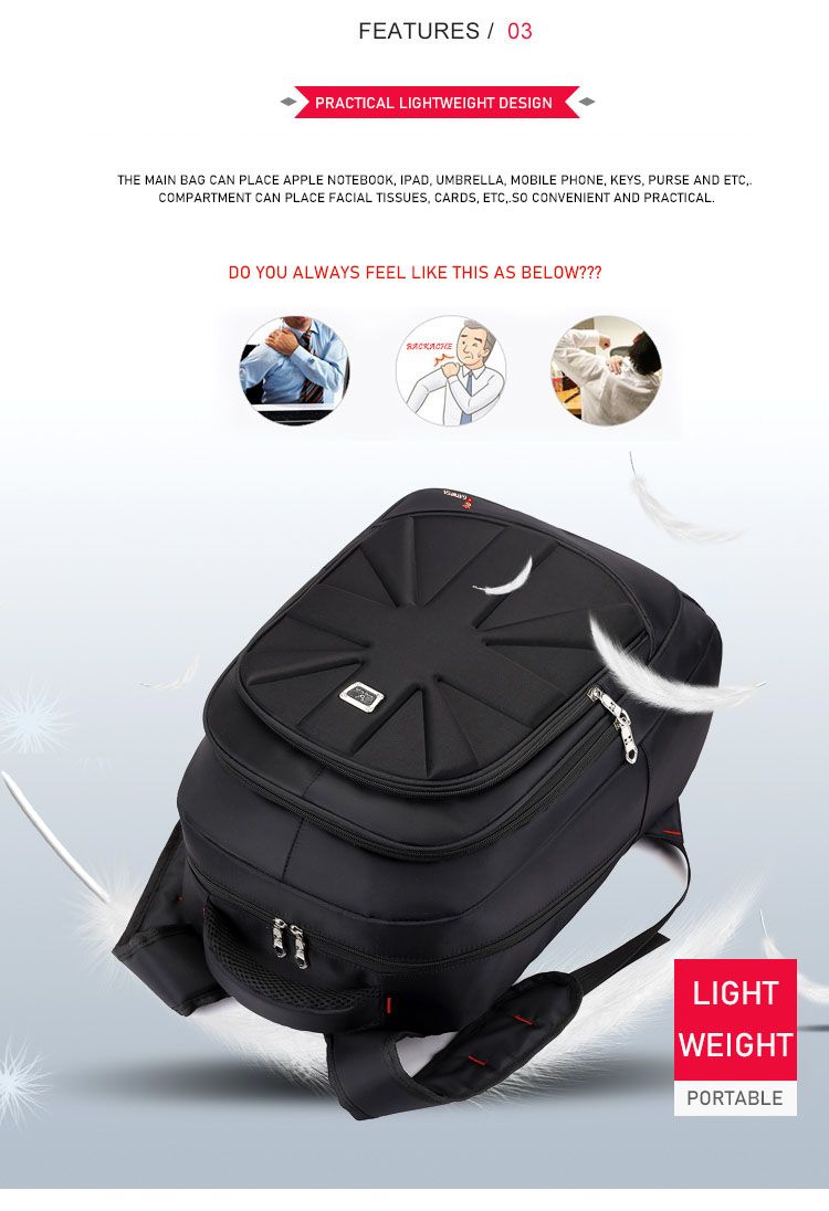 Quality Leisure Fashion Bag Business Laptop Backpack
