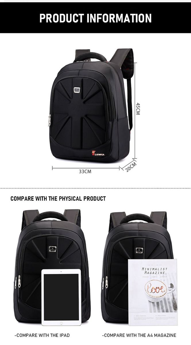 Quality Leisure Fashion Bag Business Laptop Backpack