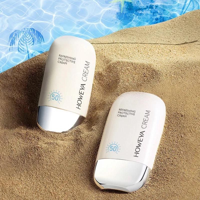 2pcs SPF50+ Gentle Sensitive Skin Mineral Sunscreen Lotion