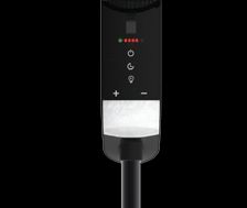 18" Inches Rechargeable Standing Fan with Remote  (RCF-1855) - Black