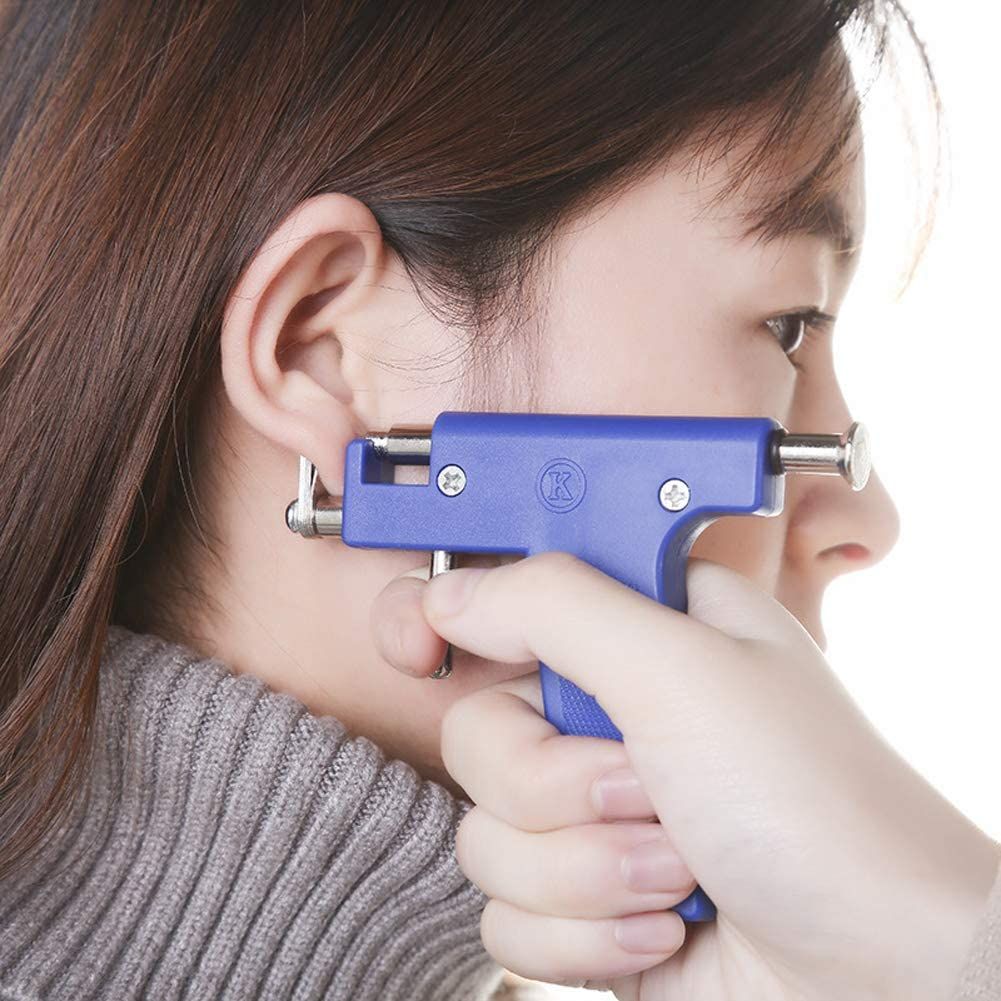 Professional Piercing Gun Set Also For Nose + Gift