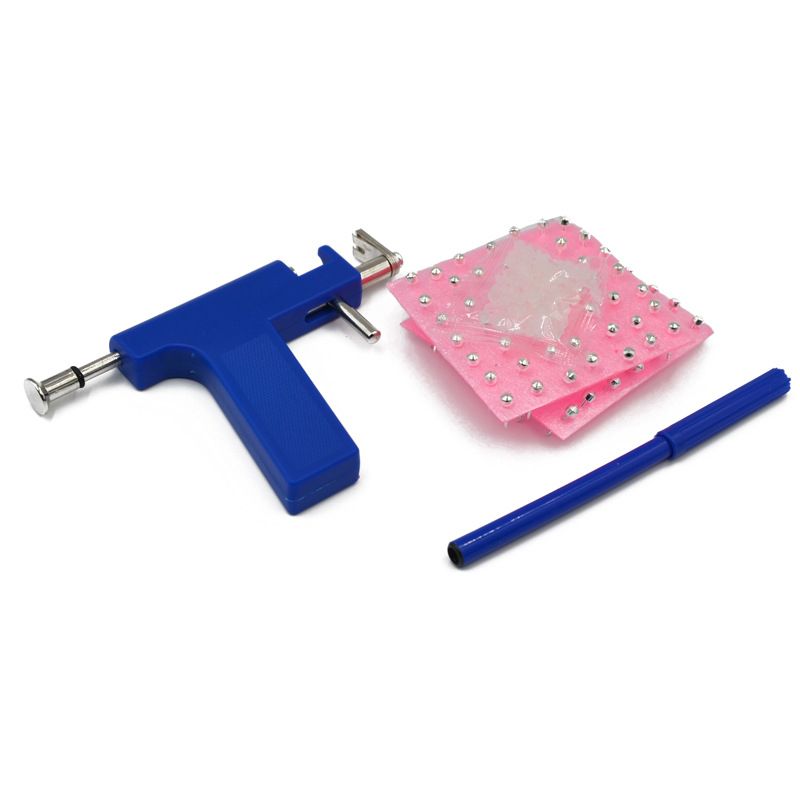 Professional Piercing Gun Set Also For Nose + Gift