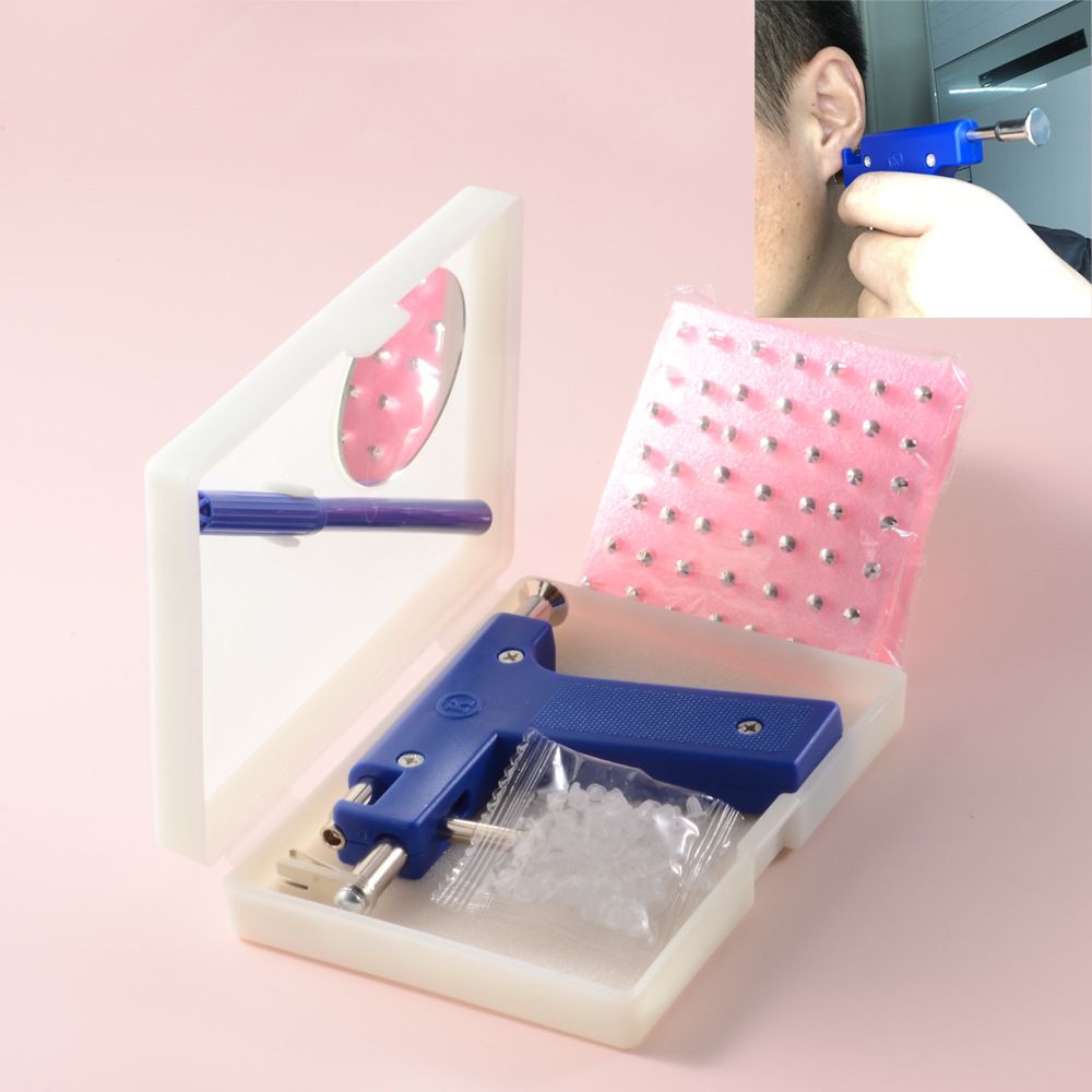 Professional Piercing Gun Set Also For Nose + Gift