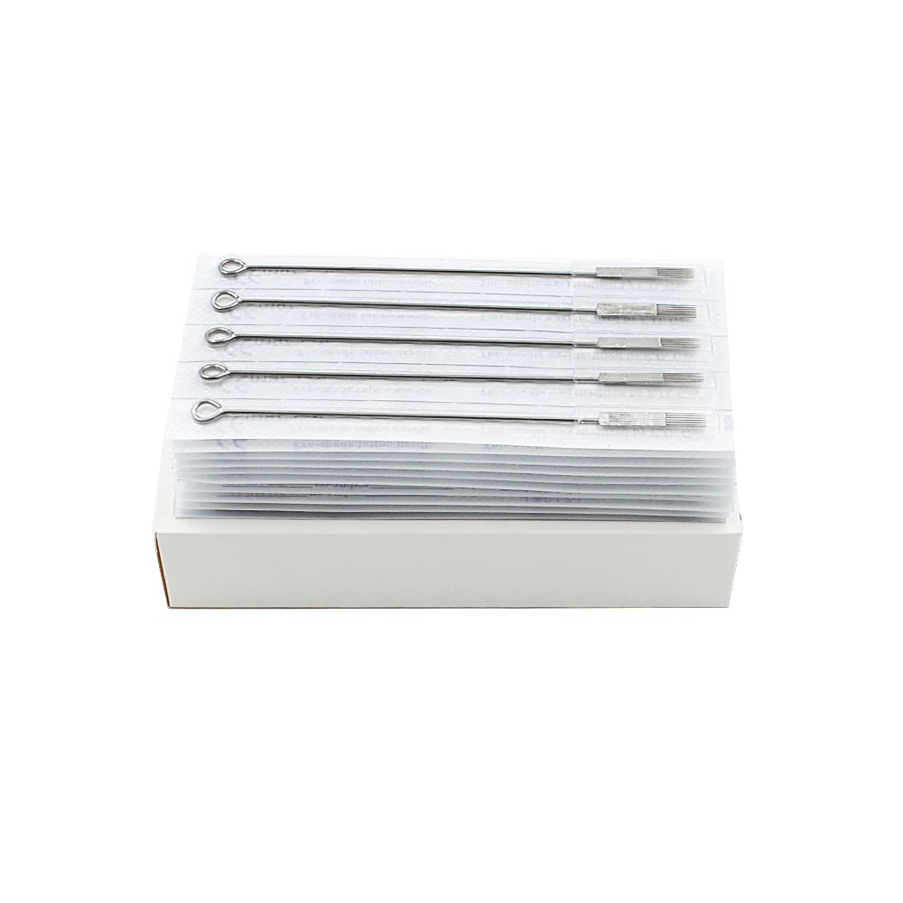 100pcs Lot Wholesale Tattoo Needle Round Liner Shader MIXED