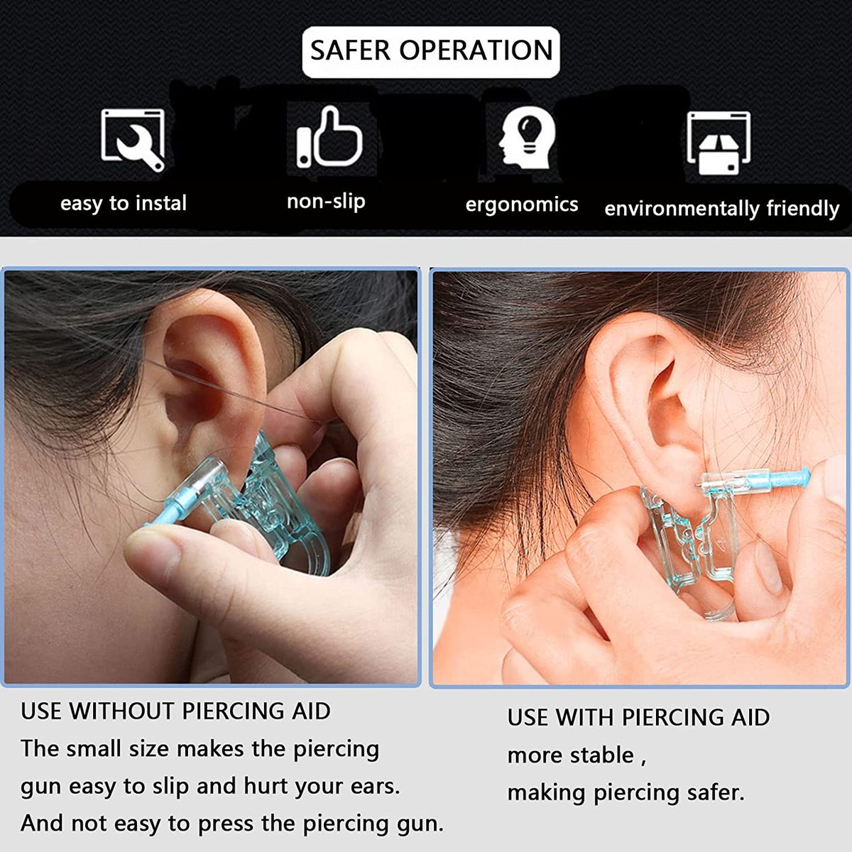 Ear Piercing, Nose Piercing, Painless Piercing Tool