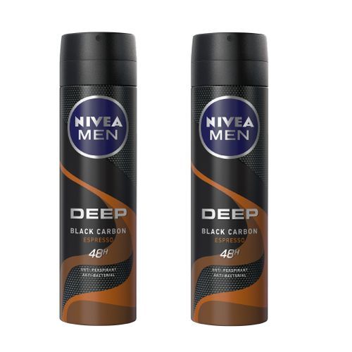 MEN Deep Espresso Deodorant Spray - 200ml (Pack Of 2)