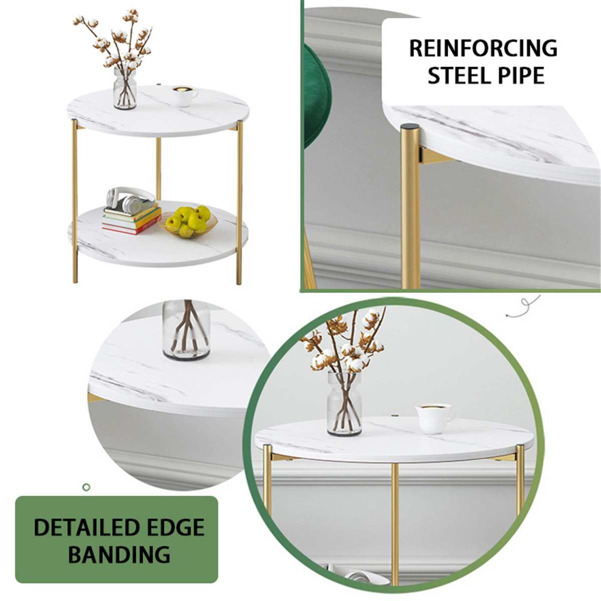 Nordic Non Rusty Side Stool