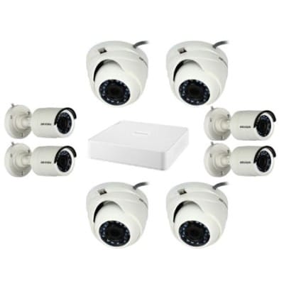 1mp/720p 8 CCTV Camera Combo Pack