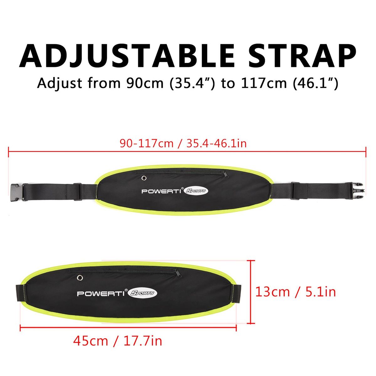 Tennis Ball Band for 5 Tennis Balls Holder Waist Bag Fanny Pack for Running Cycling Walking Jogging