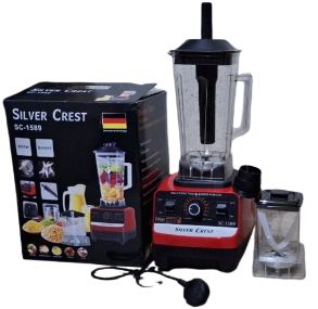 German Technology 8000W Food Crusher Blender, 2 In 1 Jar