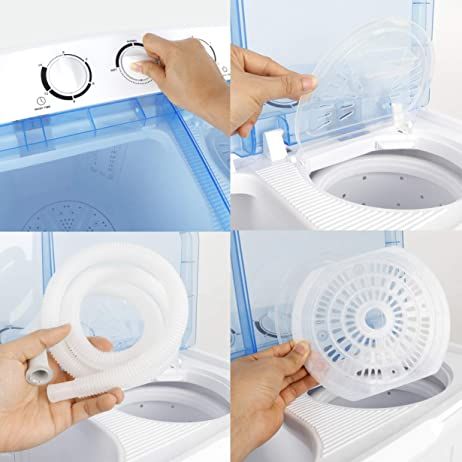 5kg Top Load Twin Tub Washing Machine (WM503-WSPA) With One Year Warranty