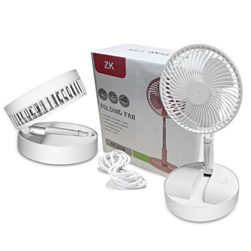 7200MaH Rechargeable  Fan USB Folding Telescopic 7.7 Inch