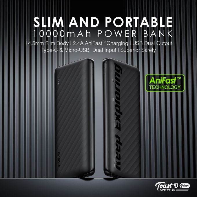 10000mah Power-Bank OPB-P118D
