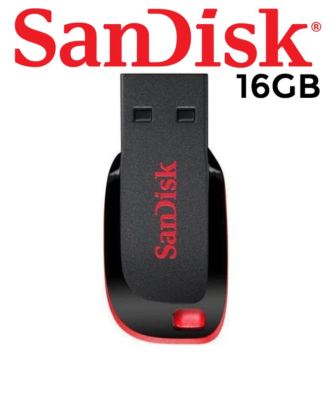 16GB Cruzer Blade Flash Drive - Black