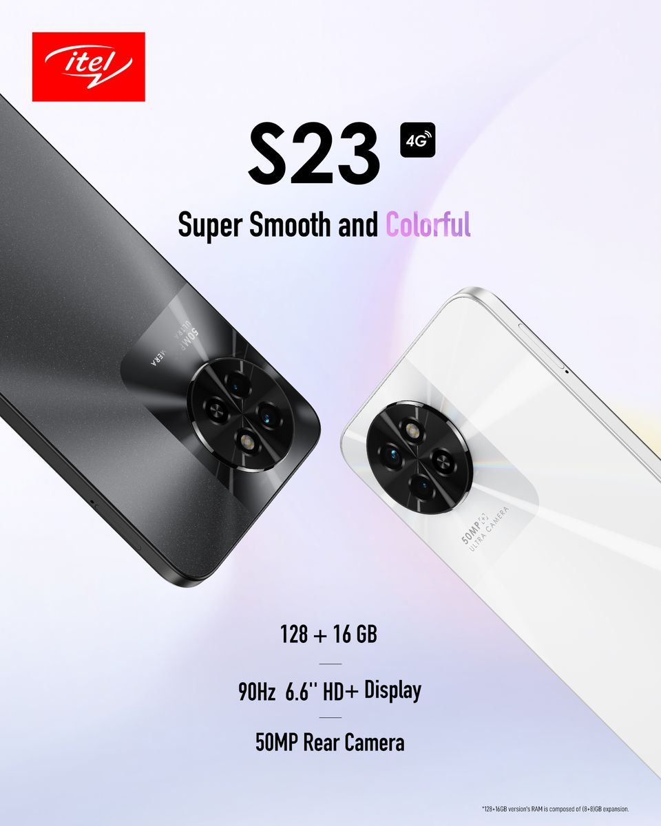 S23 6.6", 128GB ROM + Up To 8GB RAM, 50MP Camera, 5000mAh
