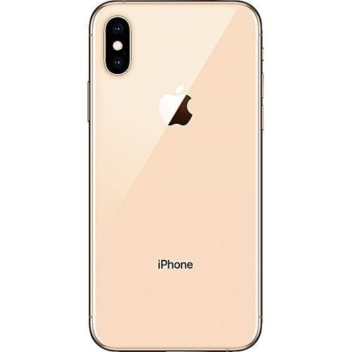 IPhone XS Max (4GB RAM, 256GB ROM) IOS 12 (12MP + 12MP)+7MP Nano Sim And E-sim Gold
