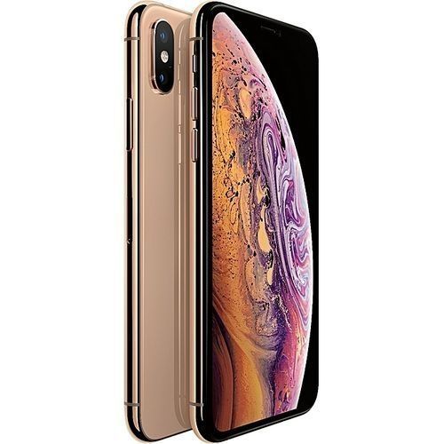 IPhone XS Max (4GB RAM, 256GB ROM) IOS 12 (12MP + 12MP)+7MP Nano Sim And E-sim Gold
