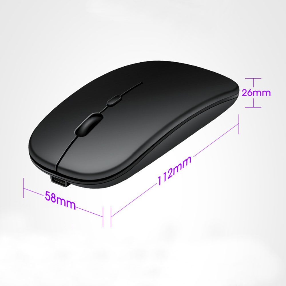 Wireless Rechargeable Mouse -Black