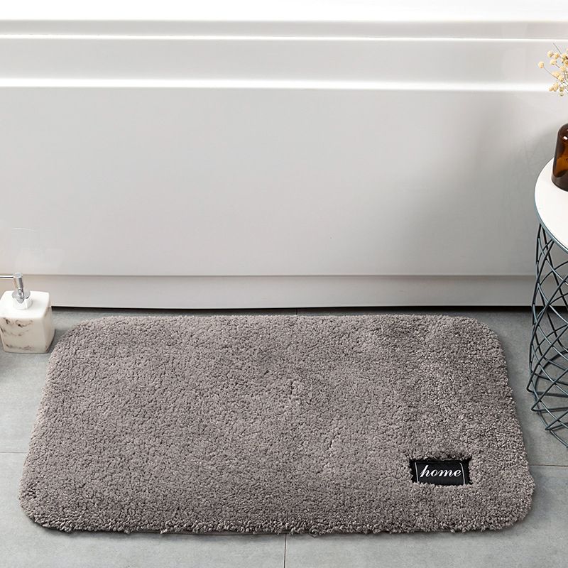 Modern Style Bathroom Anti-skid Mat - Grey -40x60cm